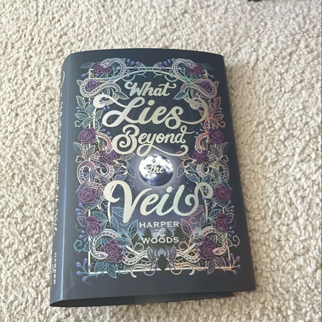 What lies beyond the Veil bookish box exclusive edition jacket