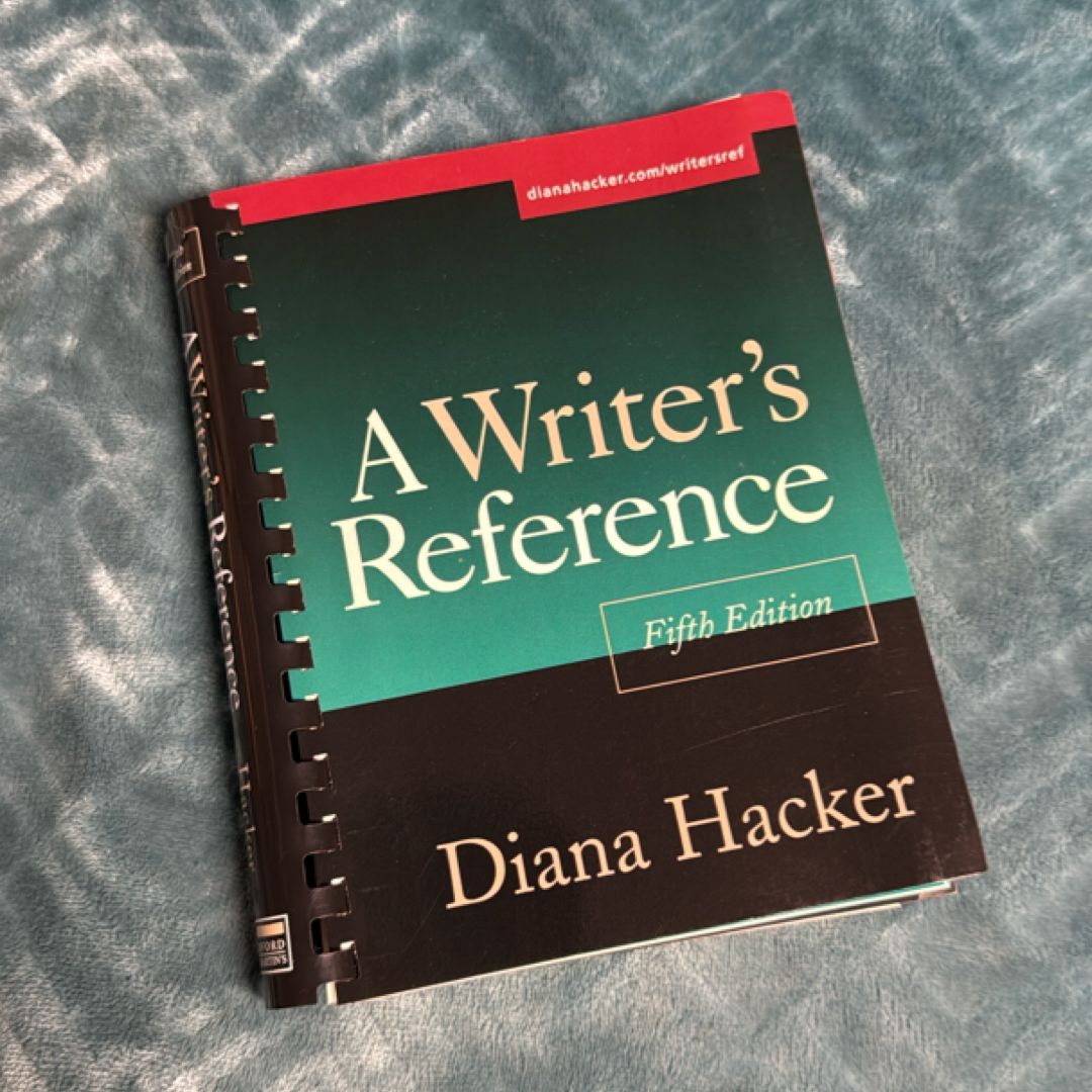 A Writer's Reference with Writing about Literature with 2009 MLA and 2010 APA Updates by Diana ...