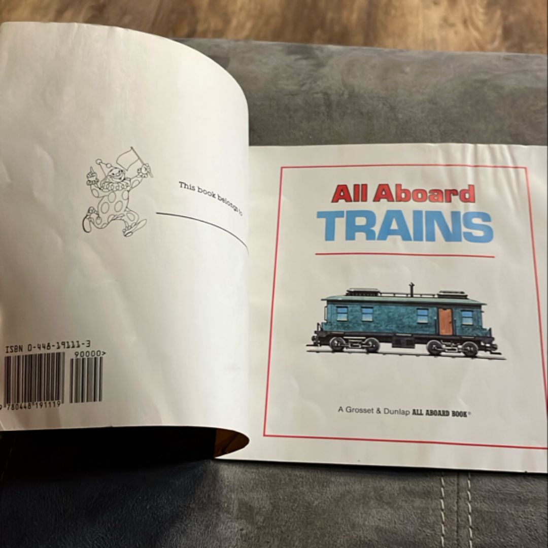 All Aboard Trains by Deborah Harding