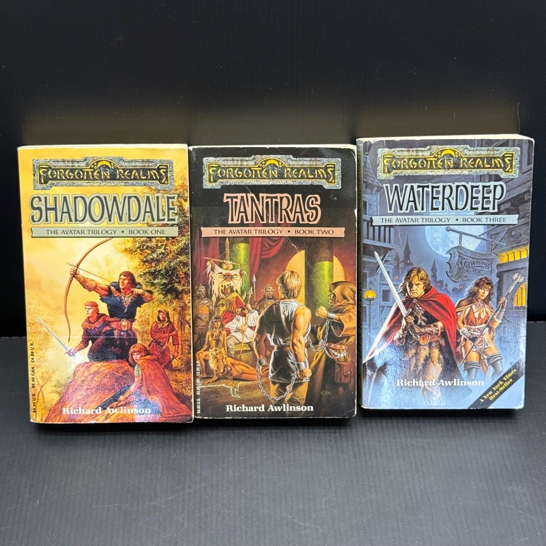 Avatar trilogy (MMPB Shadowdale, Tantras, Waterdeep)