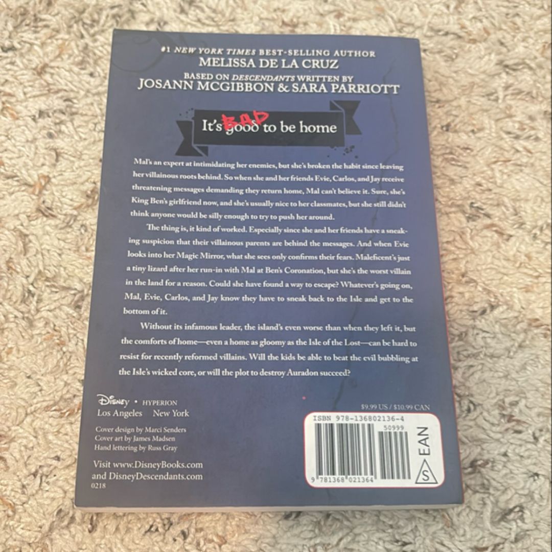 Return to the Isle of the Lost (a Descendants Novel, Book 2)