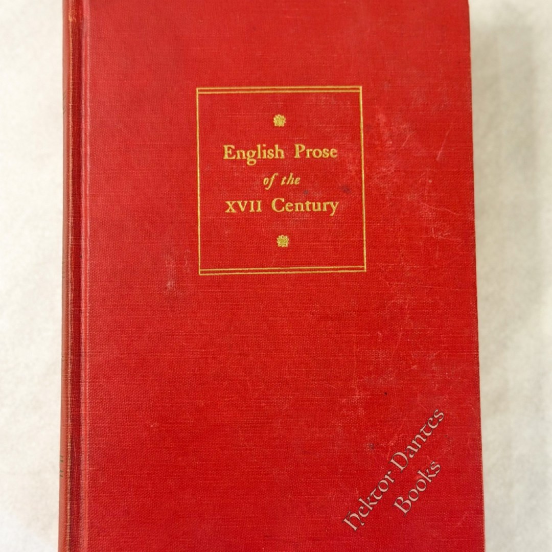 English Prose of the XVII Century