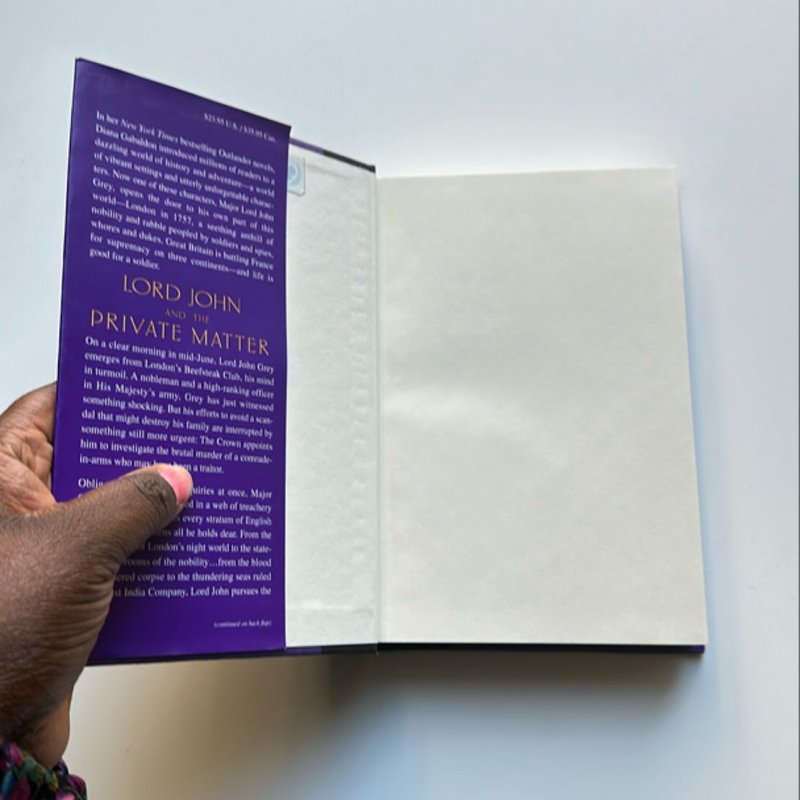 Lord John and the Private Matter