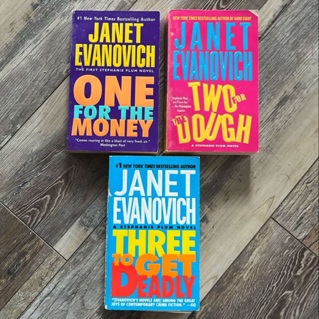 First 3 Books from Janet Evanovich’s Numbered Stephanie Plum Series