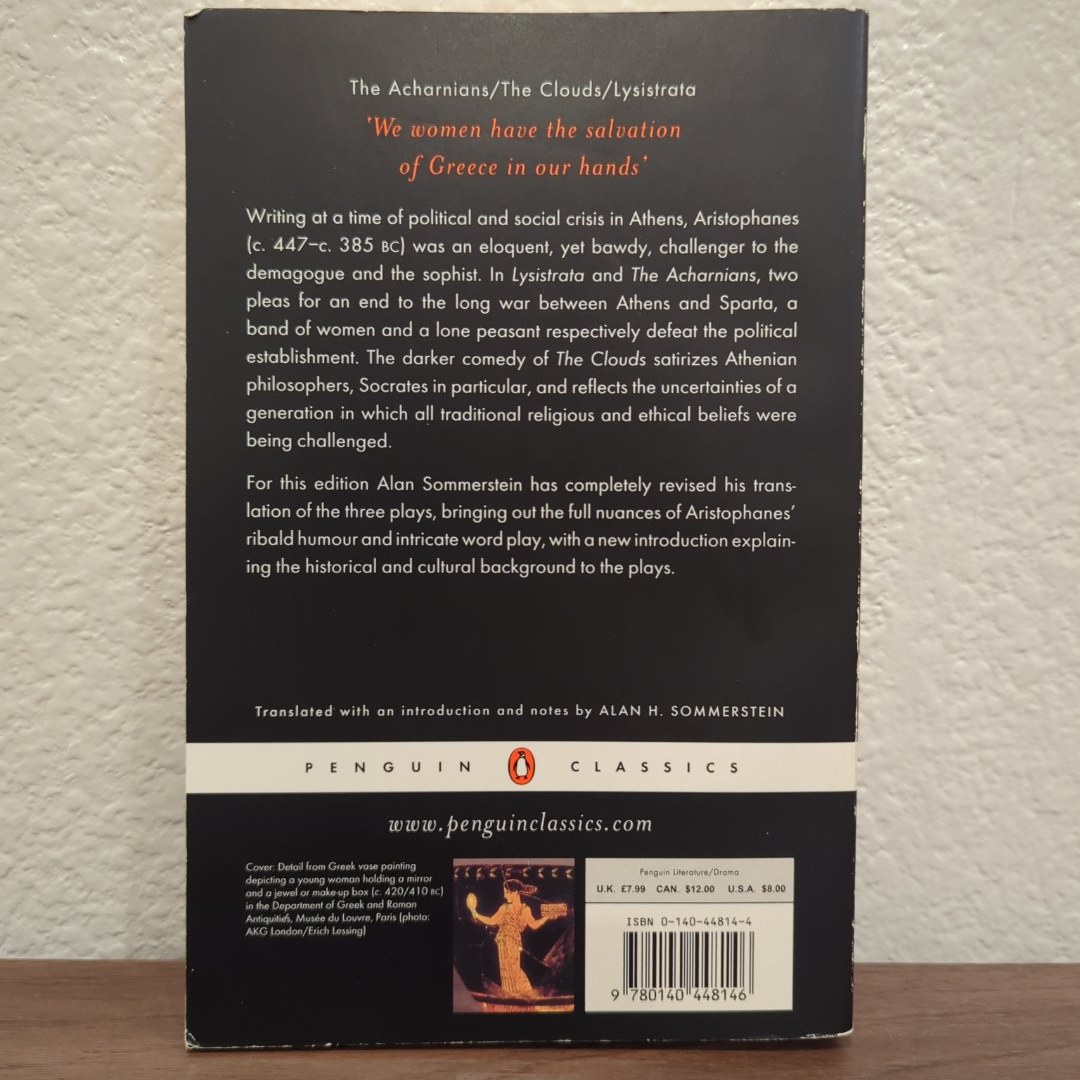 Lysistrata and Other Plays
