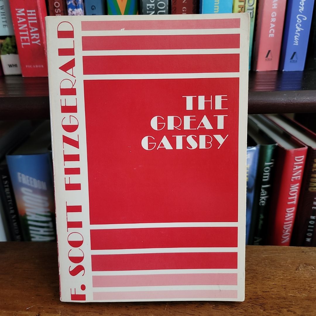 VINTAGE The Great Gatsby By F. Scott Fitzgerald (The Scribner Library Contemporary Classics SBN 684-71760-3)