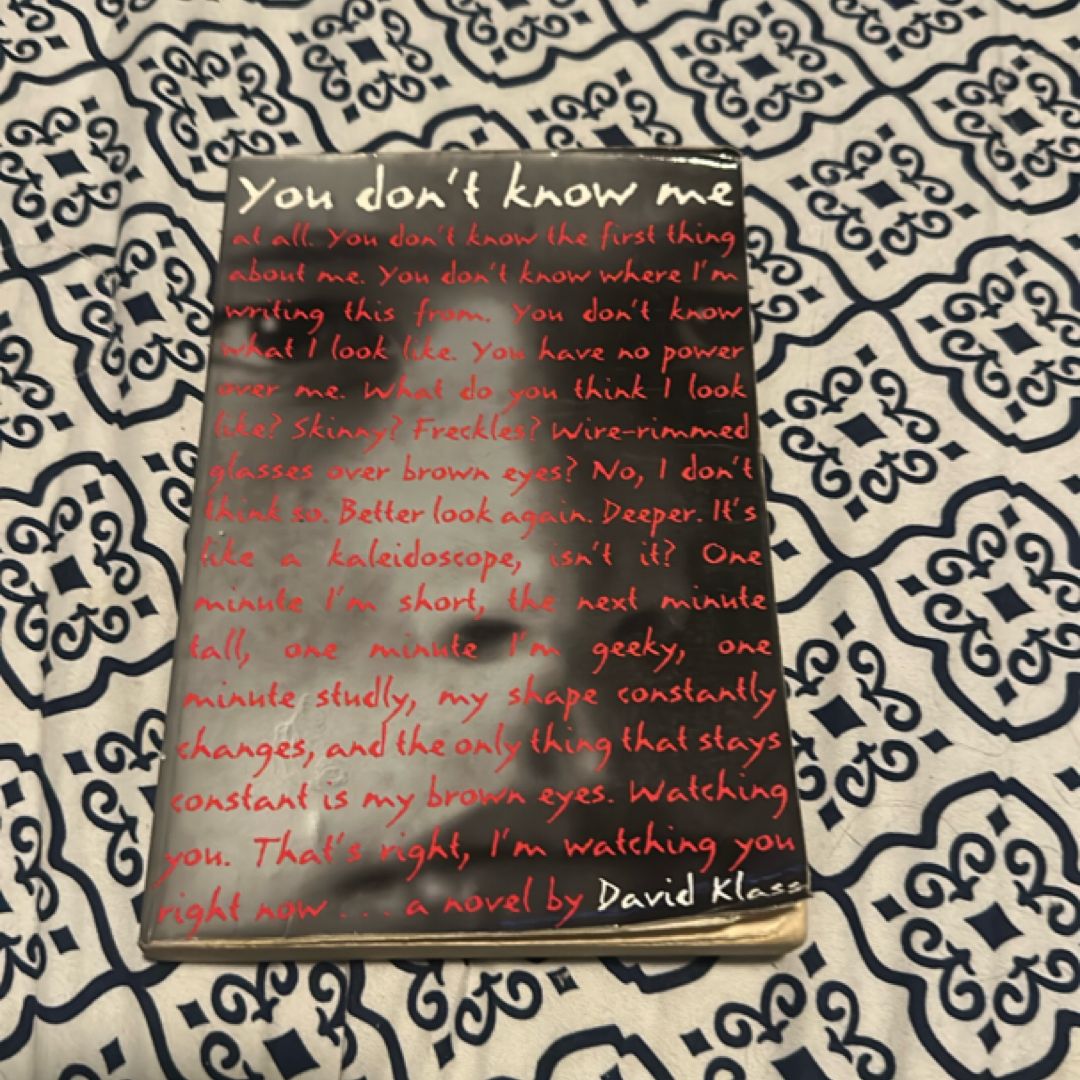 You Don't Know Me