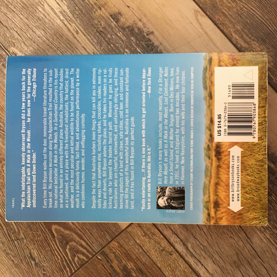 In a Sunburned Country