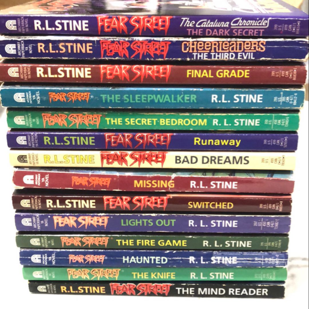 Fear Street 14 book set