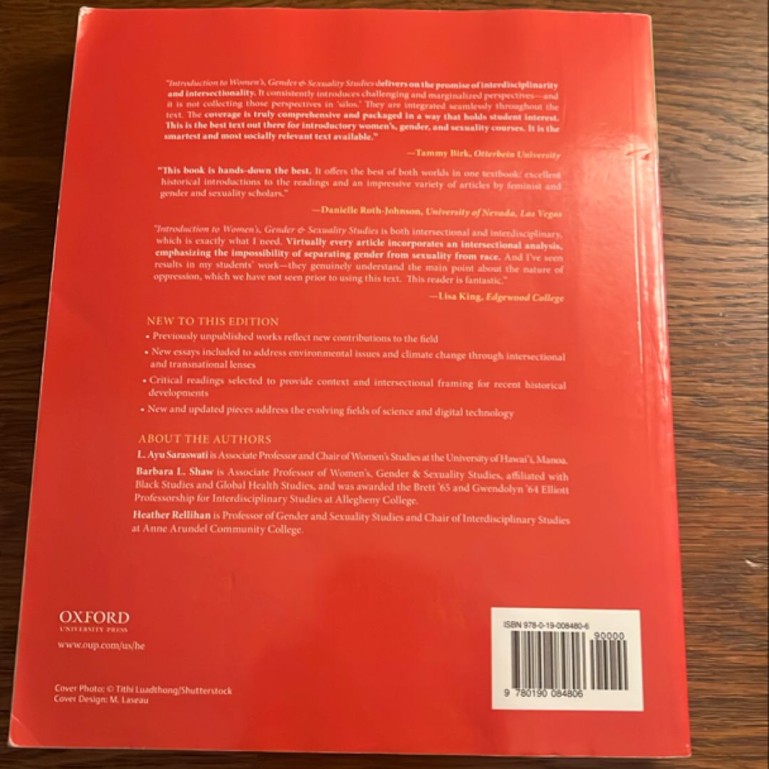 Introduction to Women's, Gender and Sexuality Studies by L. Ayu ...