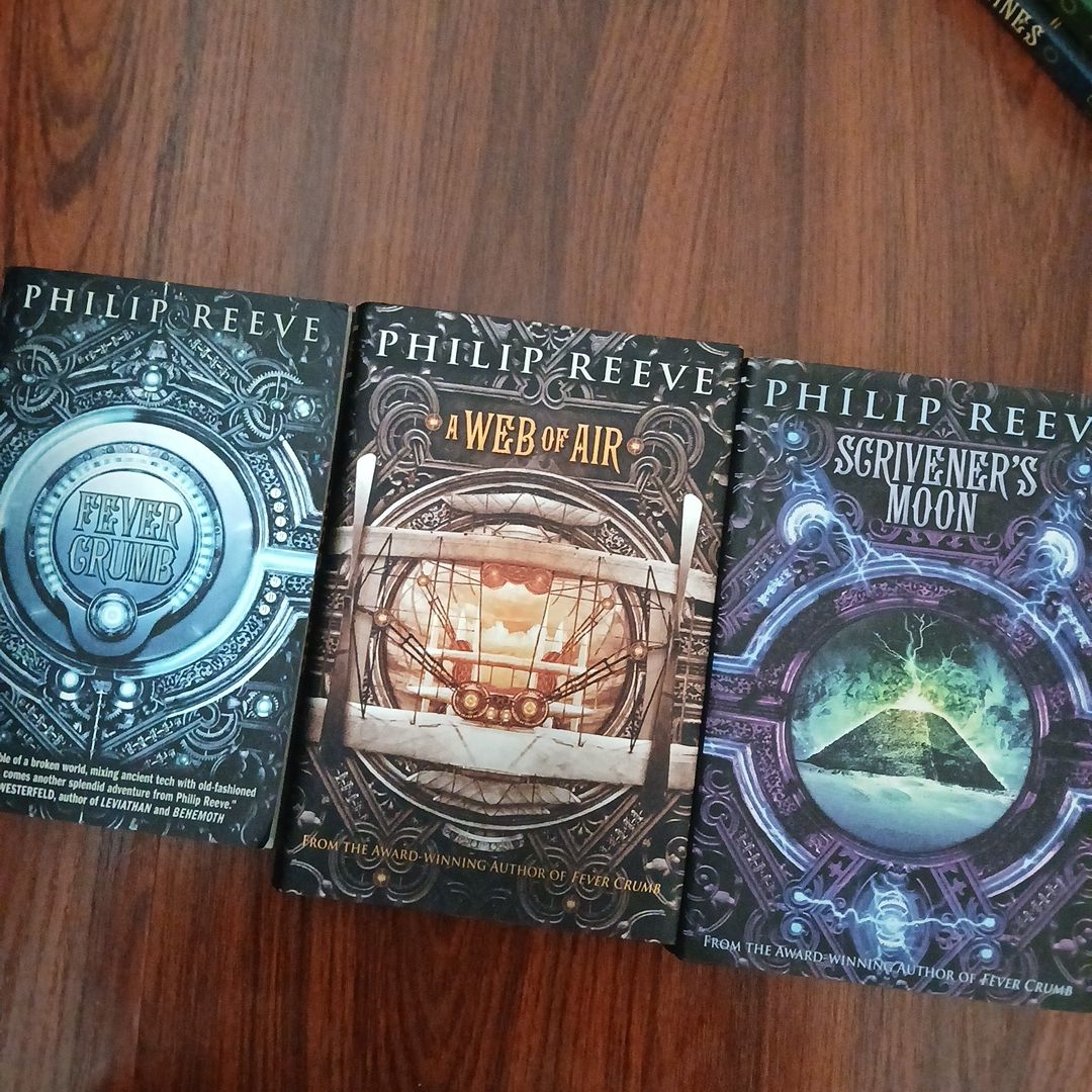 Fever Crumb, A Web Of Air, Scrivener's Moon 