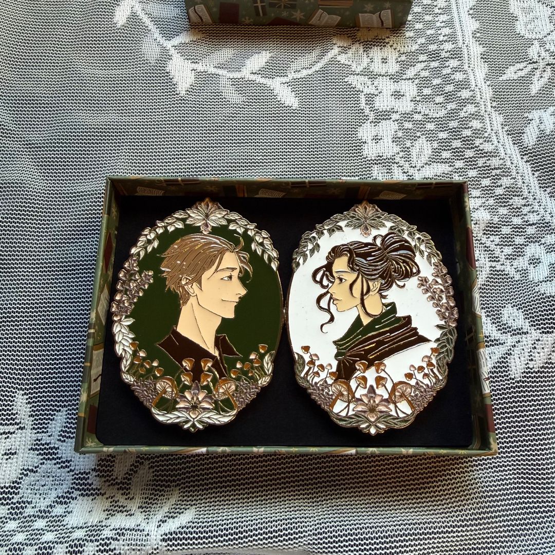 OwlCrate Emily Wilde's Encyclopaedia of Faeries Magnetic Pins