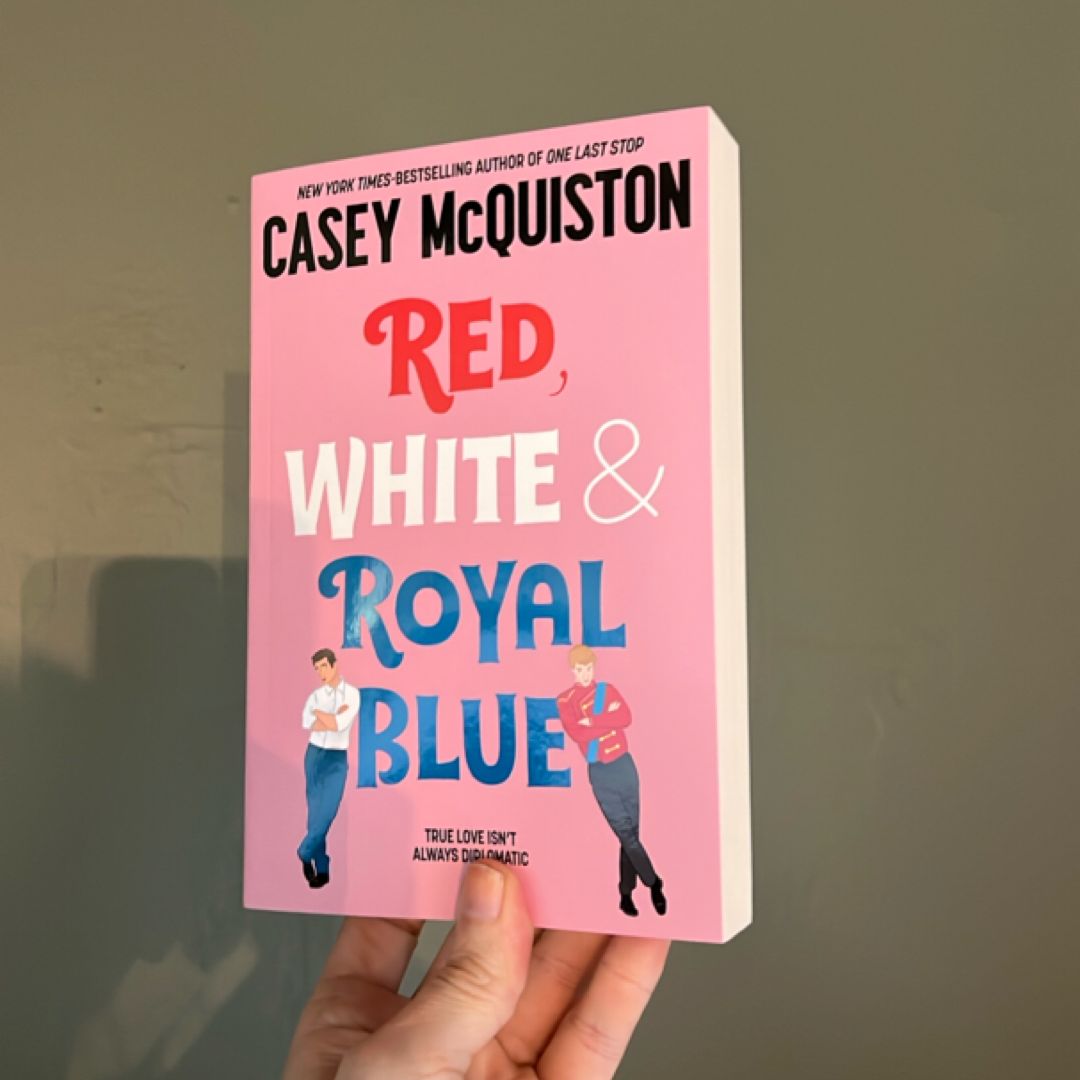 (UK EDITION) Red, White and Royal Blue
