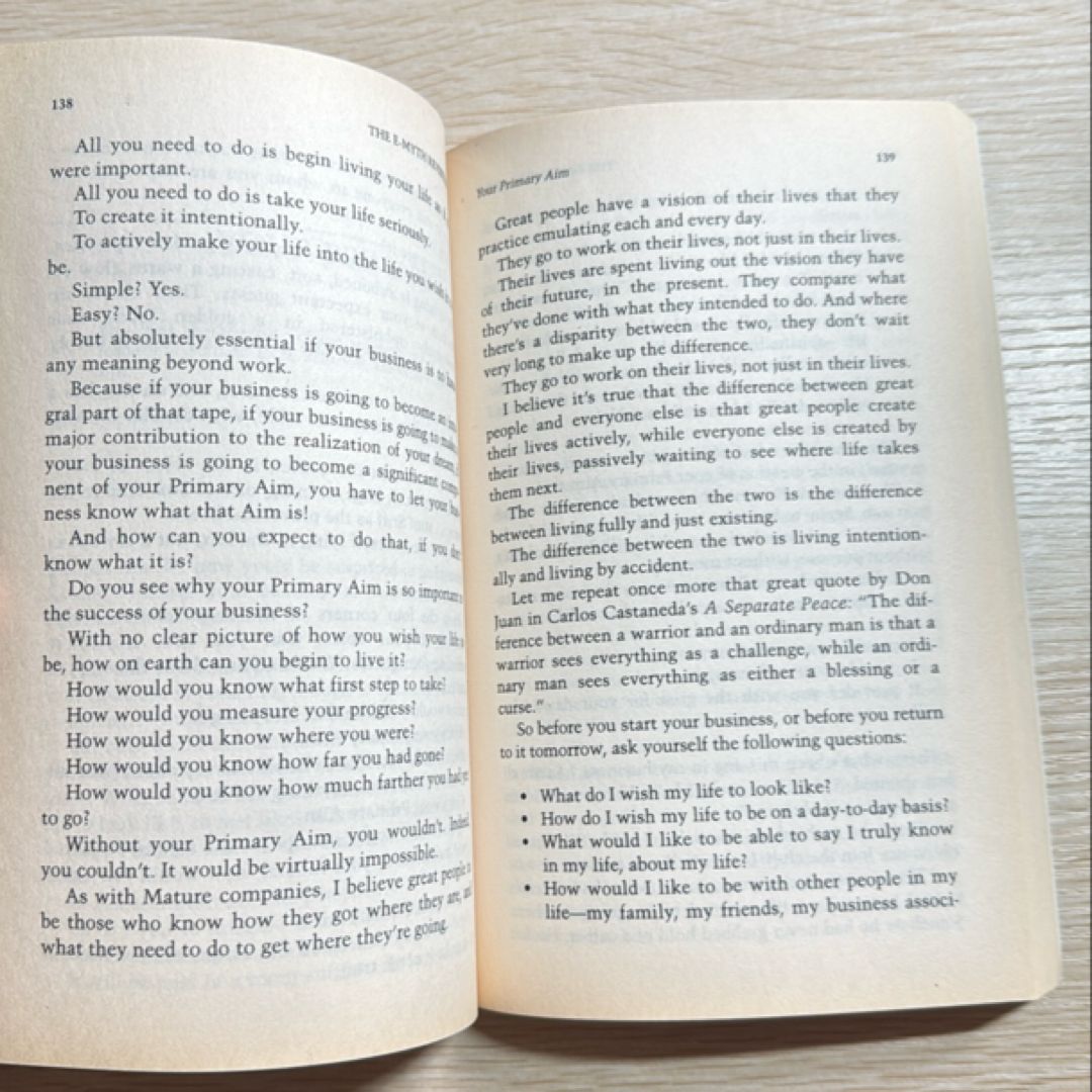 The e-Myth Revisited