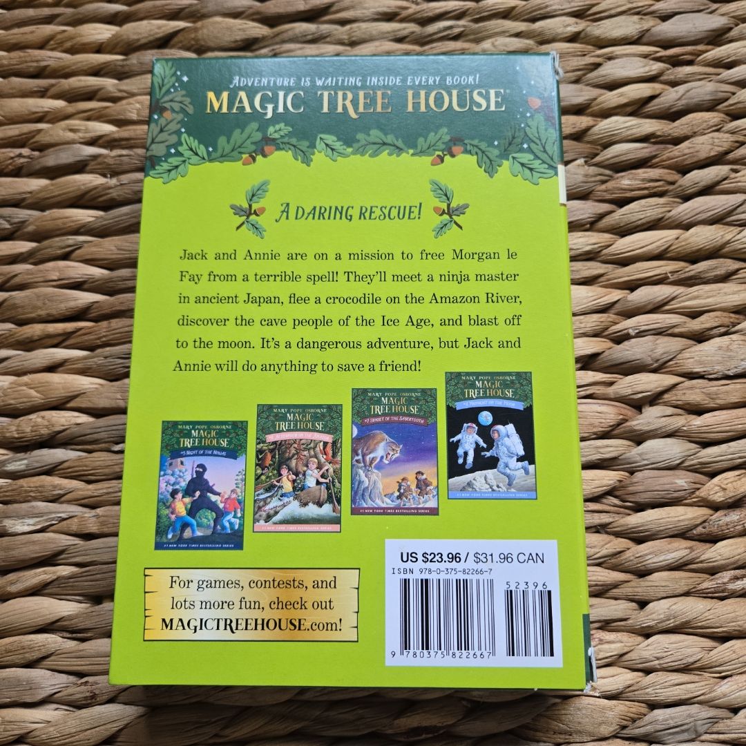 Magic Tree House Books 5-8 Boxed Set