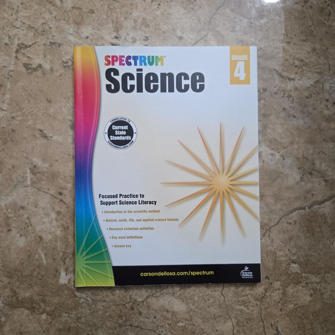 Spectrum Science, Grade 4