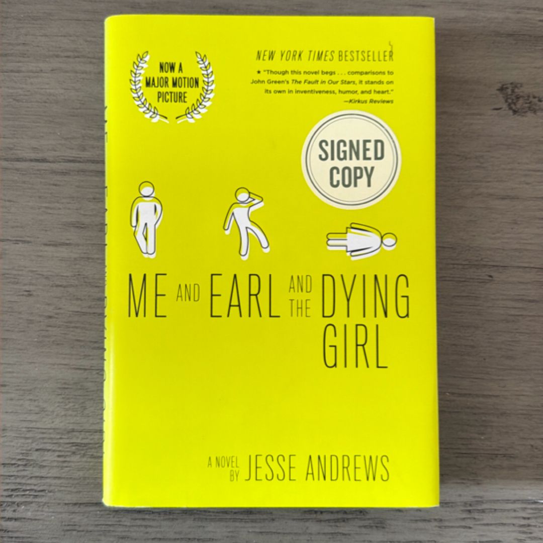 Me & Earl & The Dying Girl Signed Edition