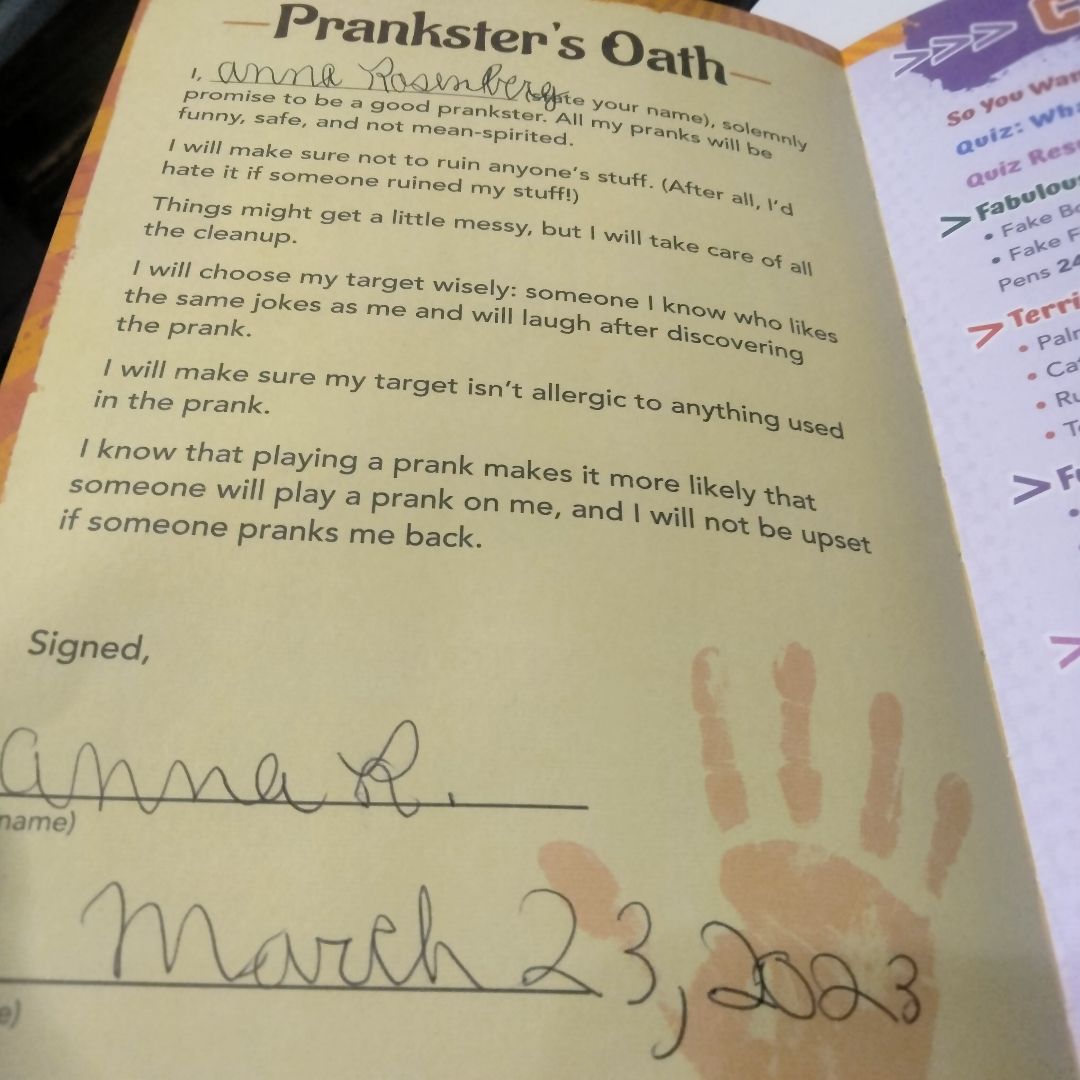 Ultimate Prankster's Handbook by Scholastic, | PangoBooks