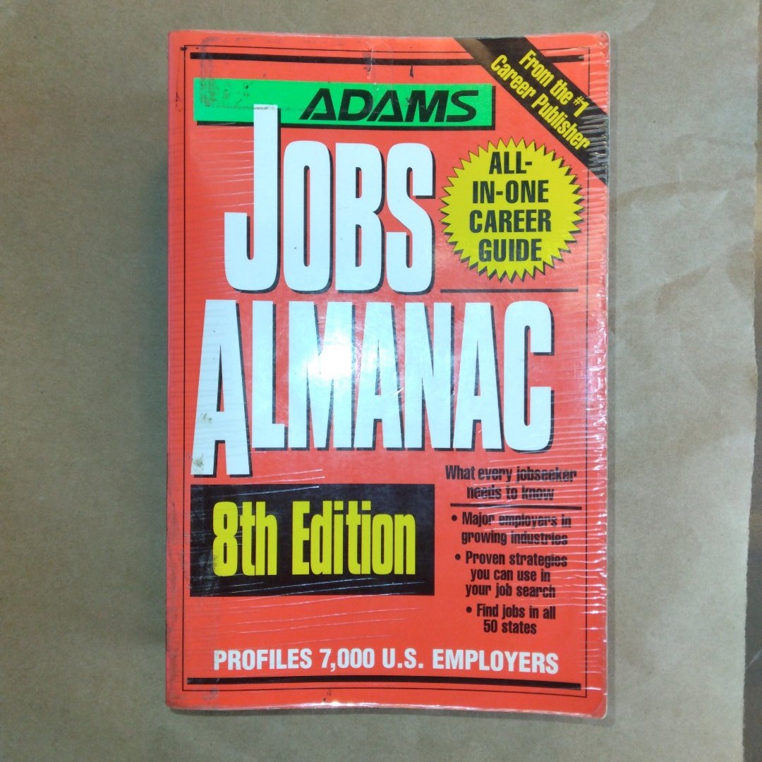 Adams Jobs Almanac (8th Edition)