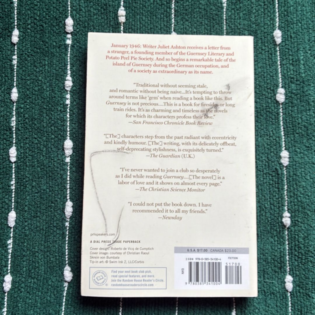 The Guernsey Literary and Potato Peel Pie Society