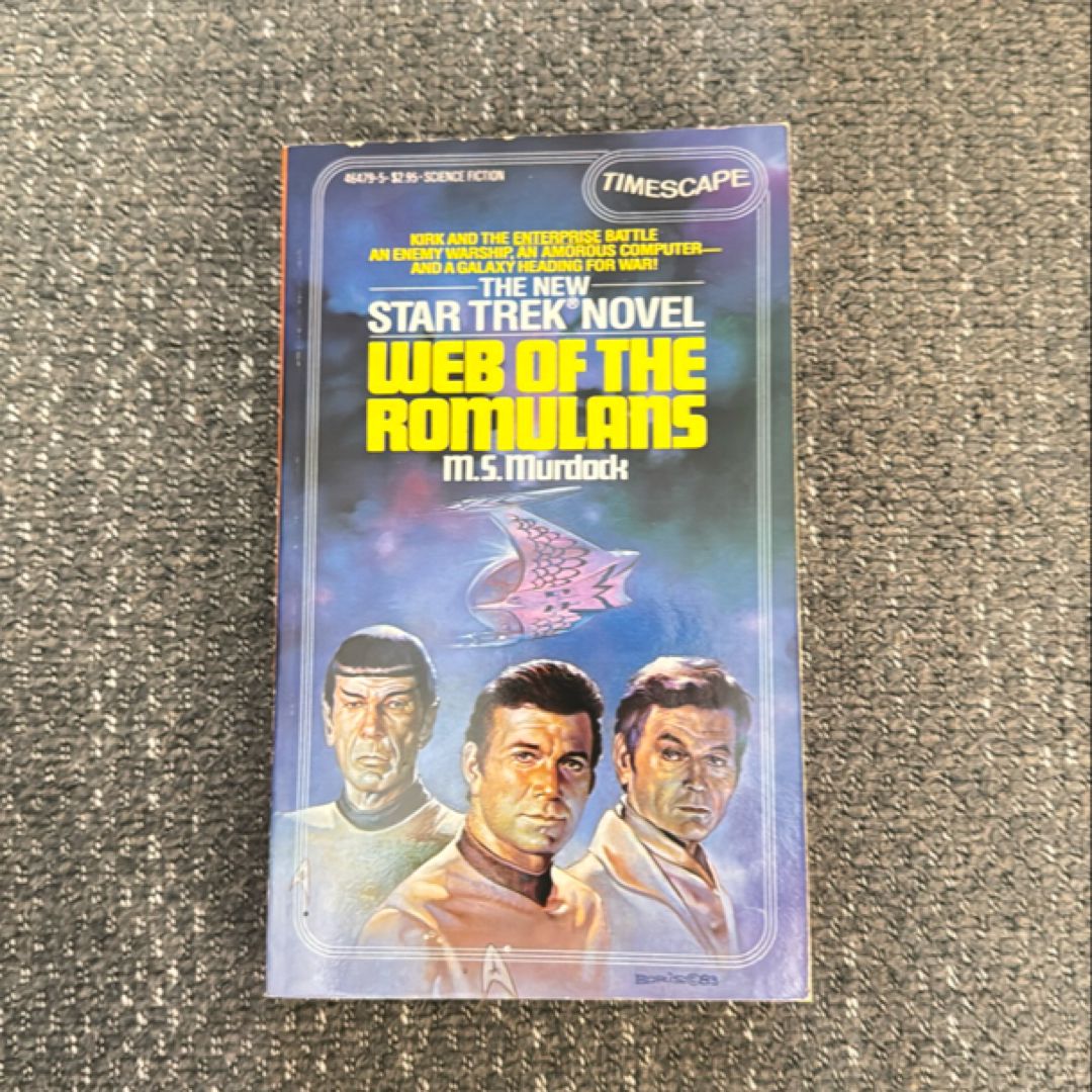 Star Trek Web of the Romulans* signed