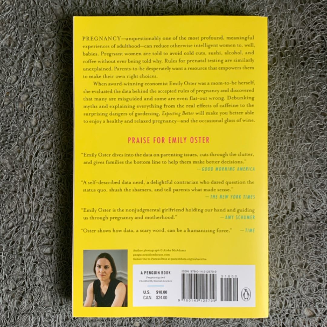 Expecting Better by Emily Oster