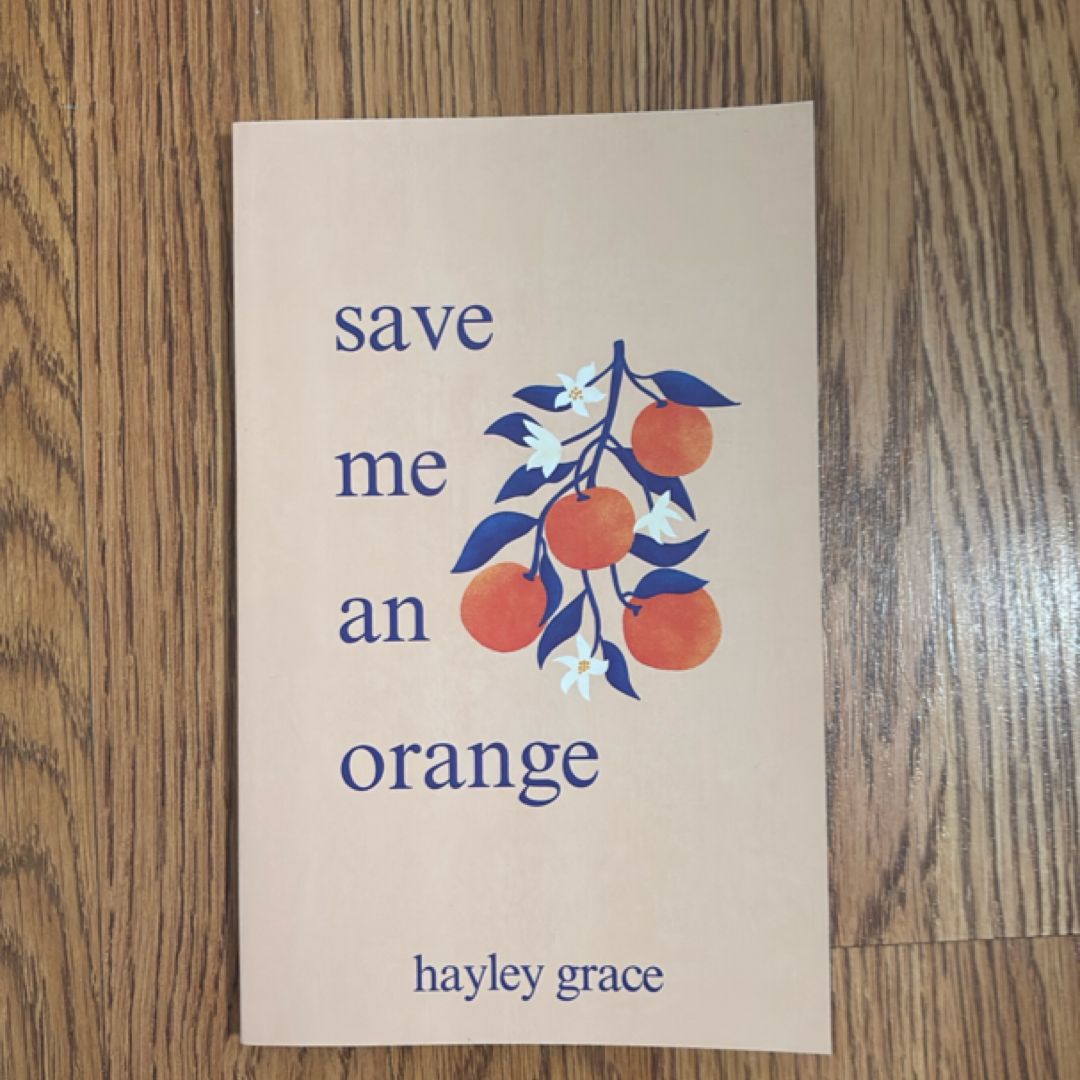 Save me an orange 