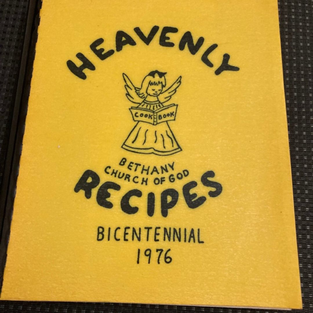 Vintage 1976, Bethany Church Of God, Heavenly Recipes