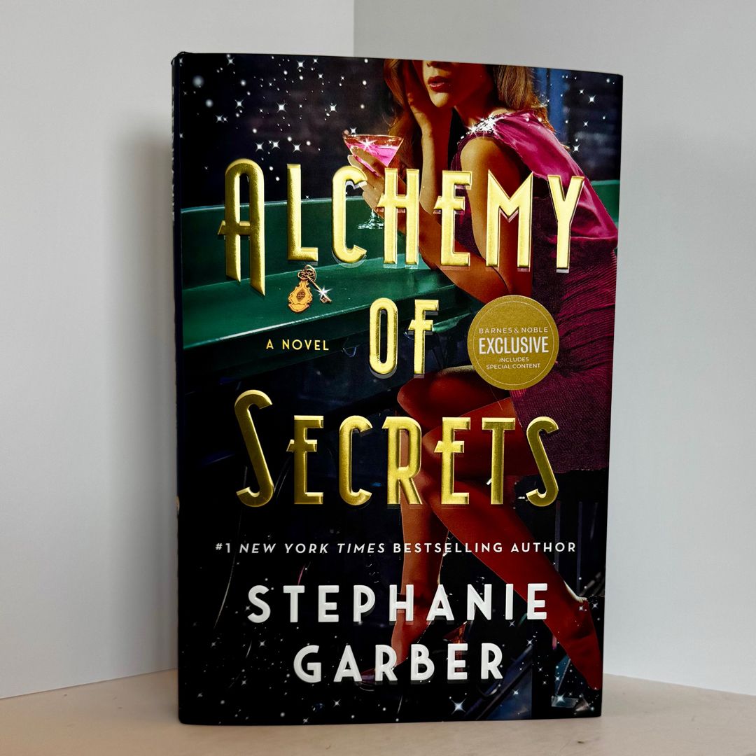 Alchemy of Secrets by Stephanie Garber (B&N Exclusive, Sprayed Edges, Like New) 