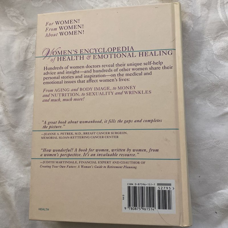 Women's Encyclopedia of Health and Emotional Healing