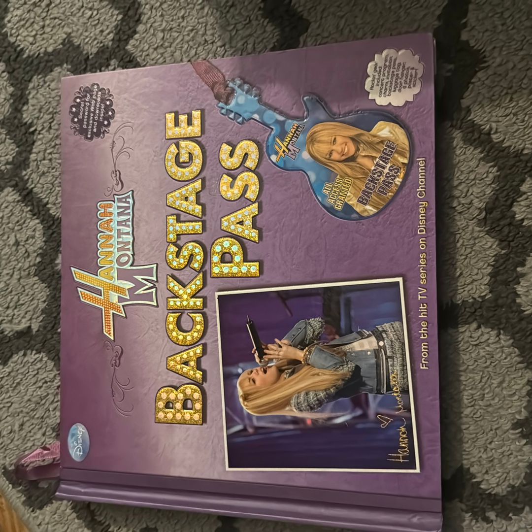 Hannah Montana: Backstage Pass by Disney Books, M. C. King