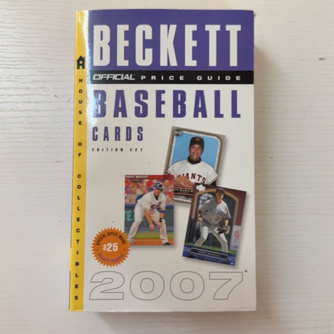The Official Beckett Price Guide to Baseball Cards 2007