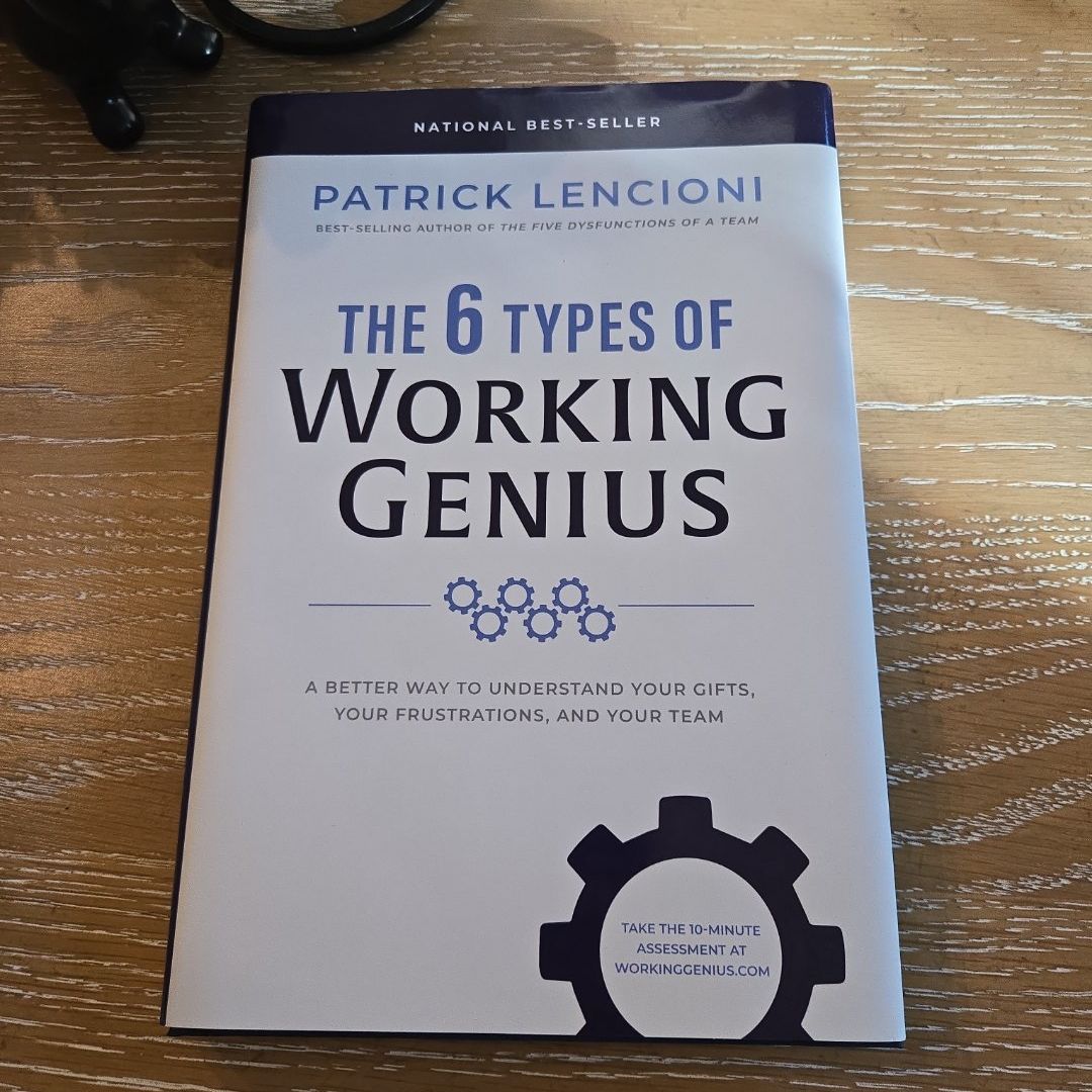 The 6 Types of Working Genius