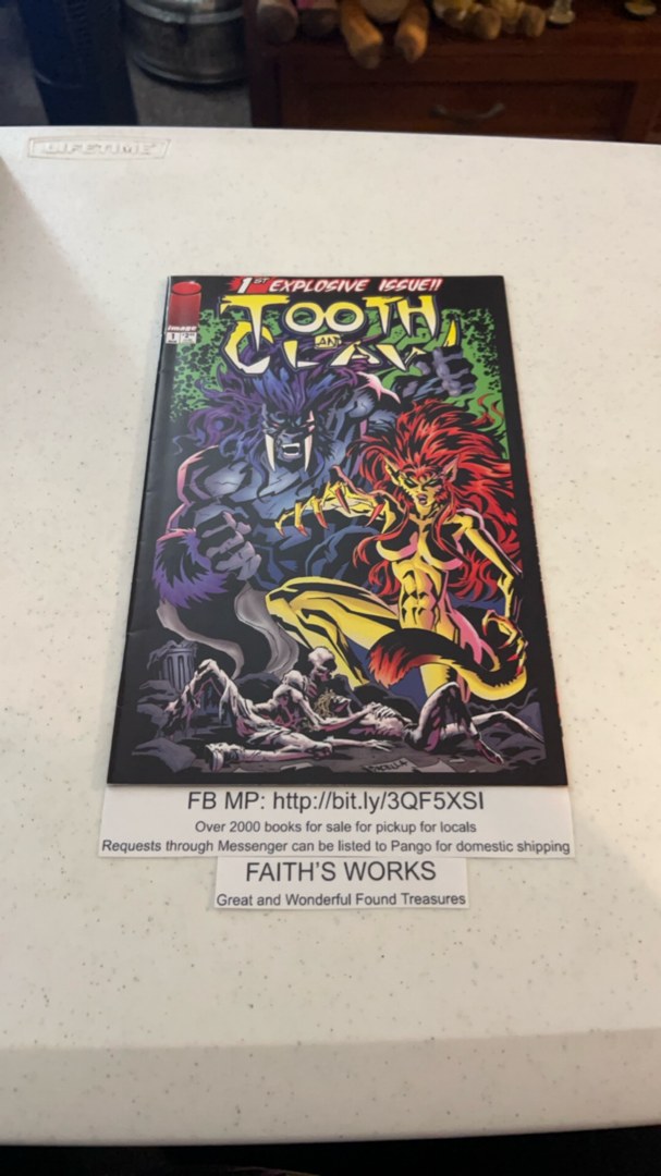 Tooth and Claw #1 comic book 