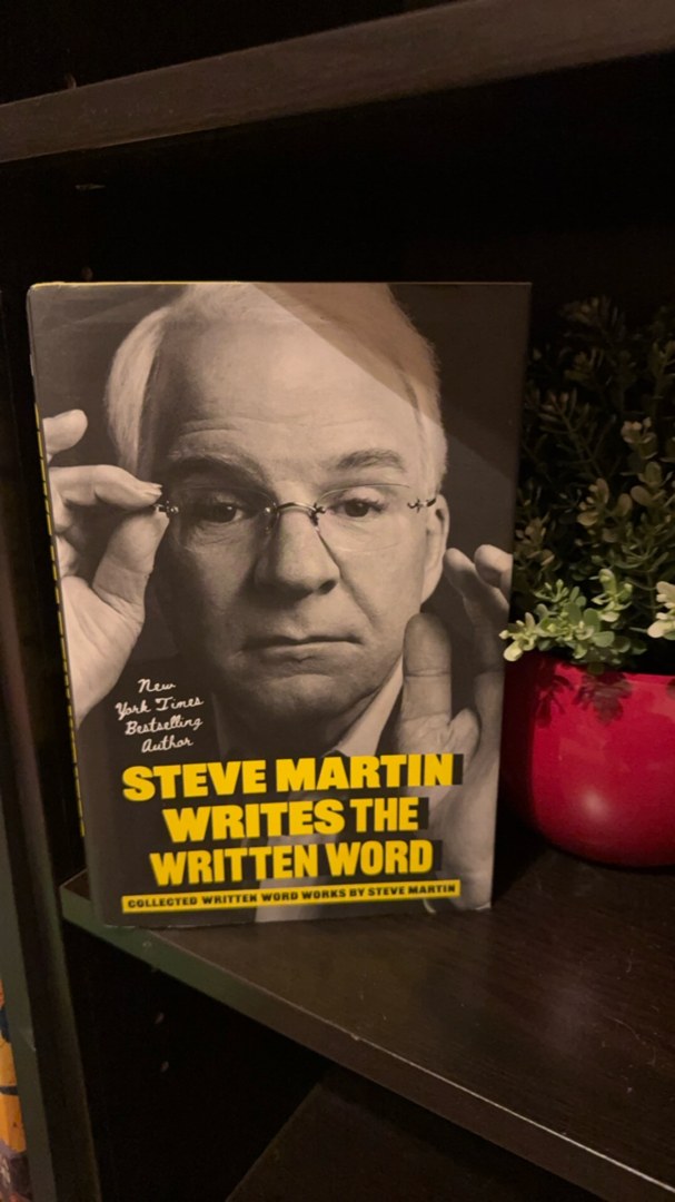 Steve Martin Writes the Written Word