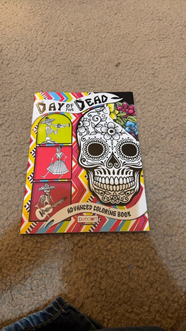 Day of the Dead Advanced Coloring