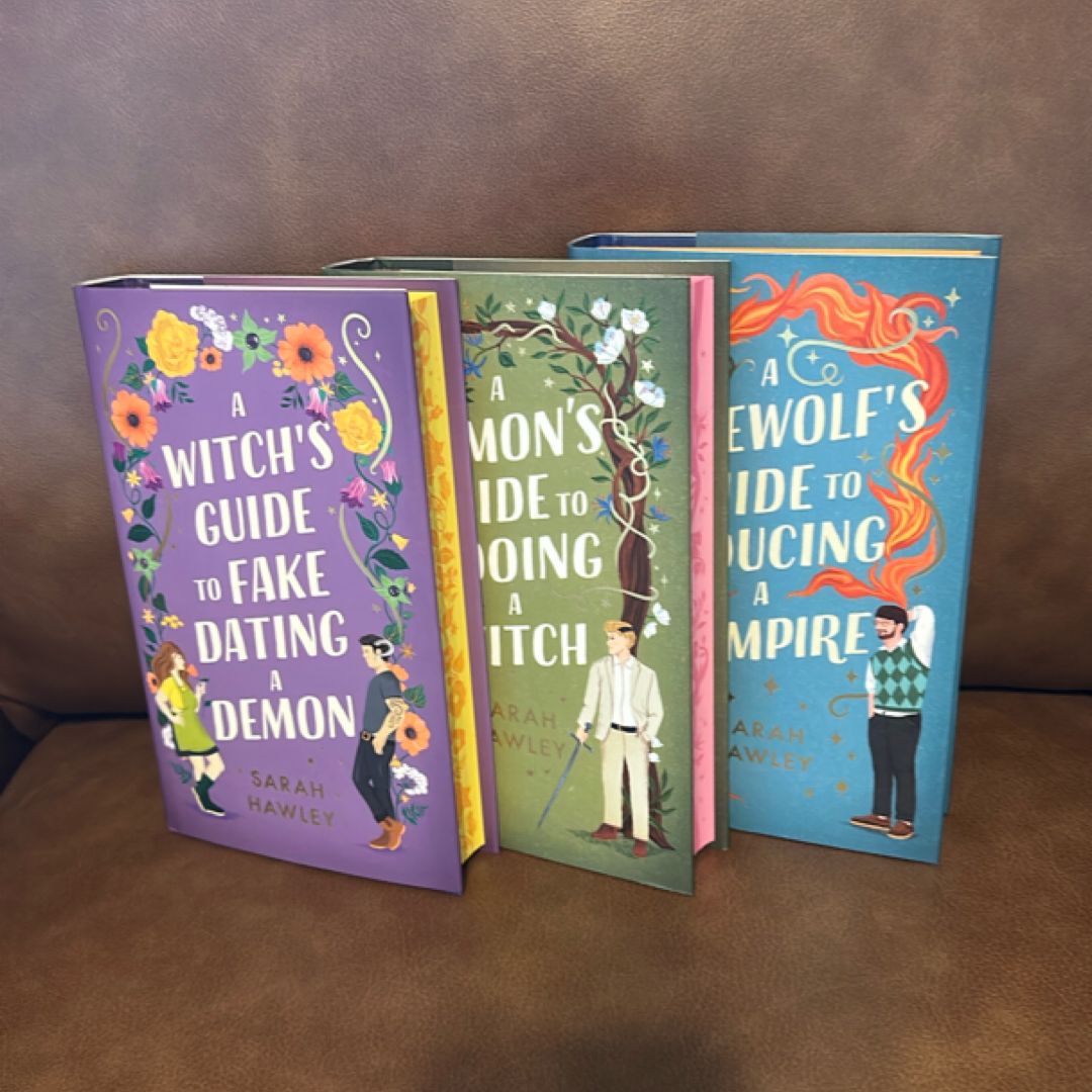 A Witch’s Guide to Fake Dating a Demon Book 1 Signed Series FAIRYLOOT