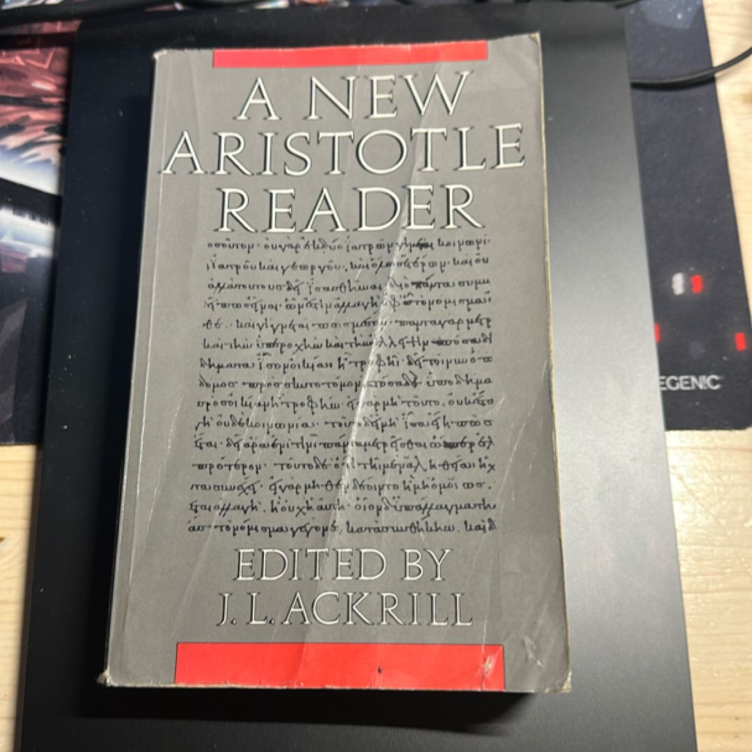 A New Aristotle Reader
