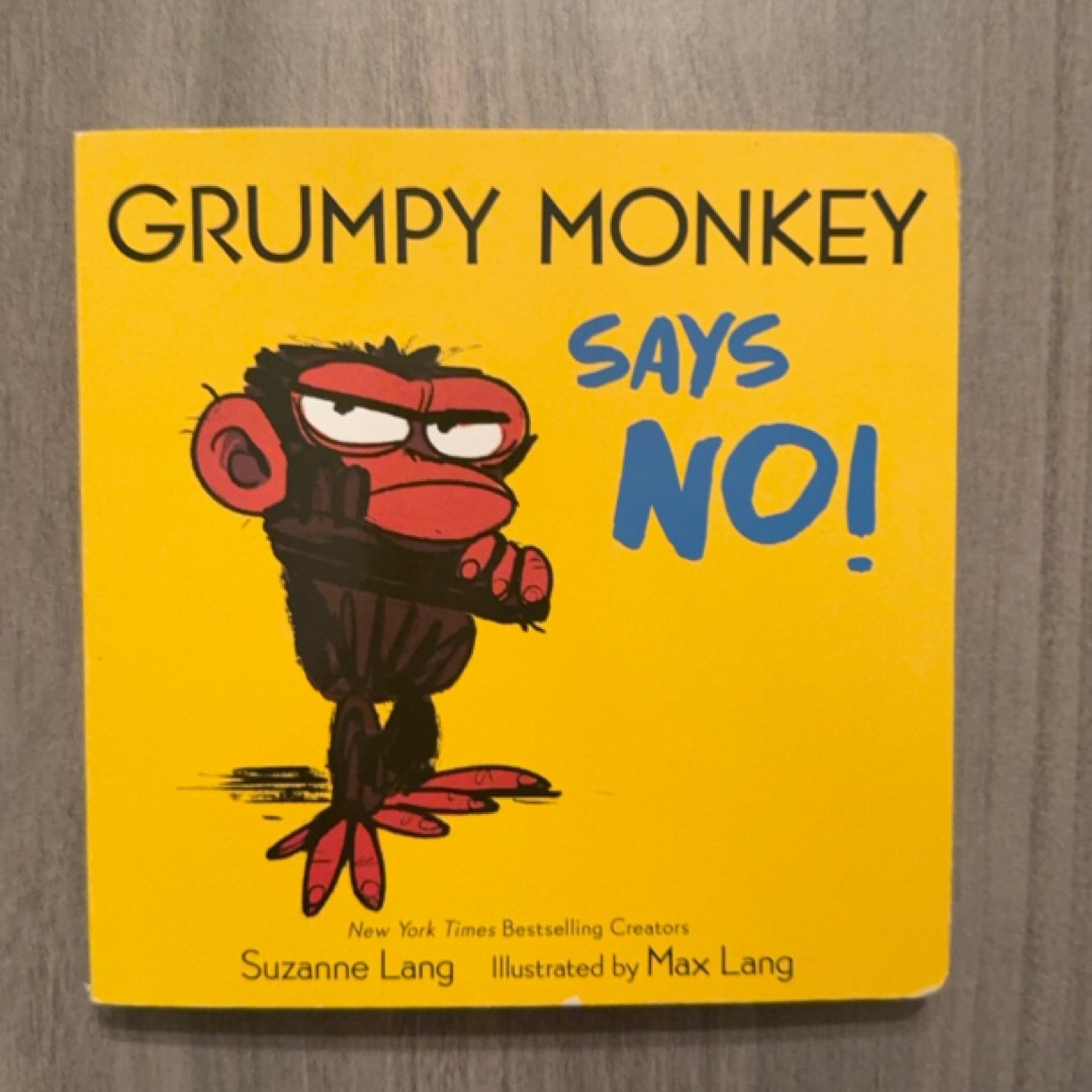 Grumpy Monkey Says No!