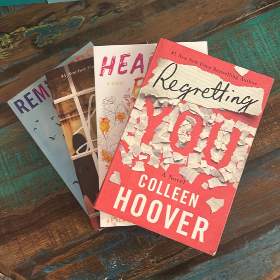 4 BOOKS: Regretting You; Heart Bones; Layla; Reminders of Him