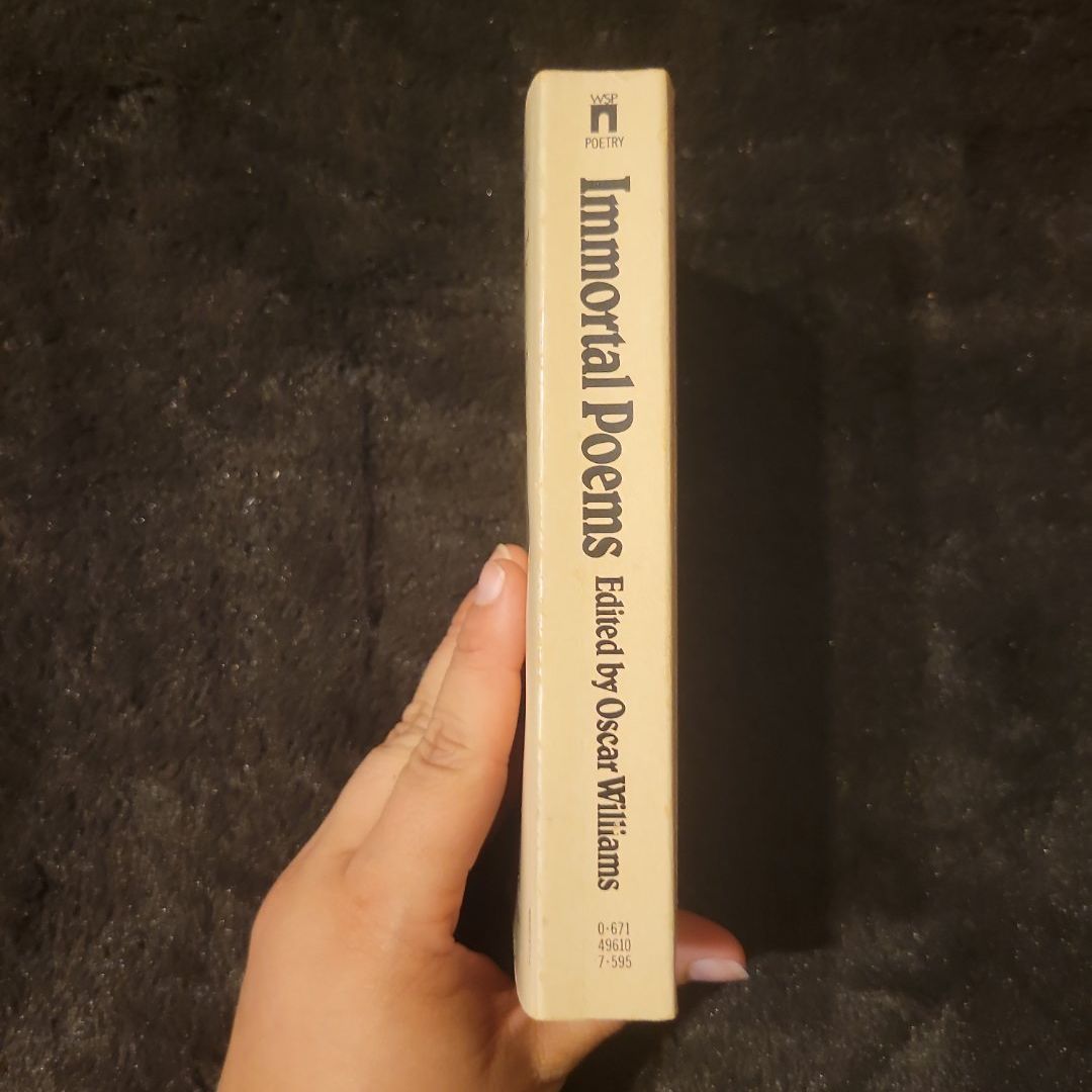 Immortal Poems of the English Language