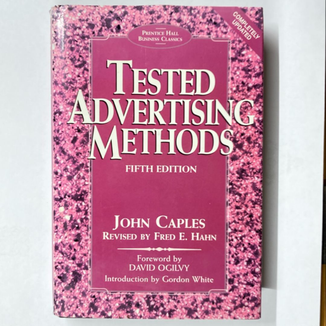 Tested Advertising Methods Fifth Edition