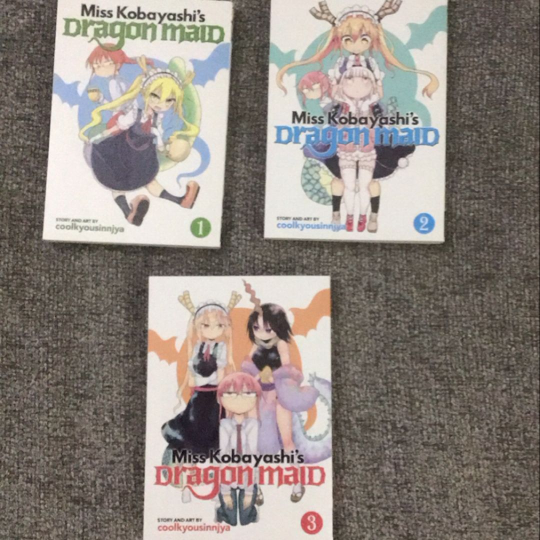 Miss Kobayashi’s Dragon Maid 1-3