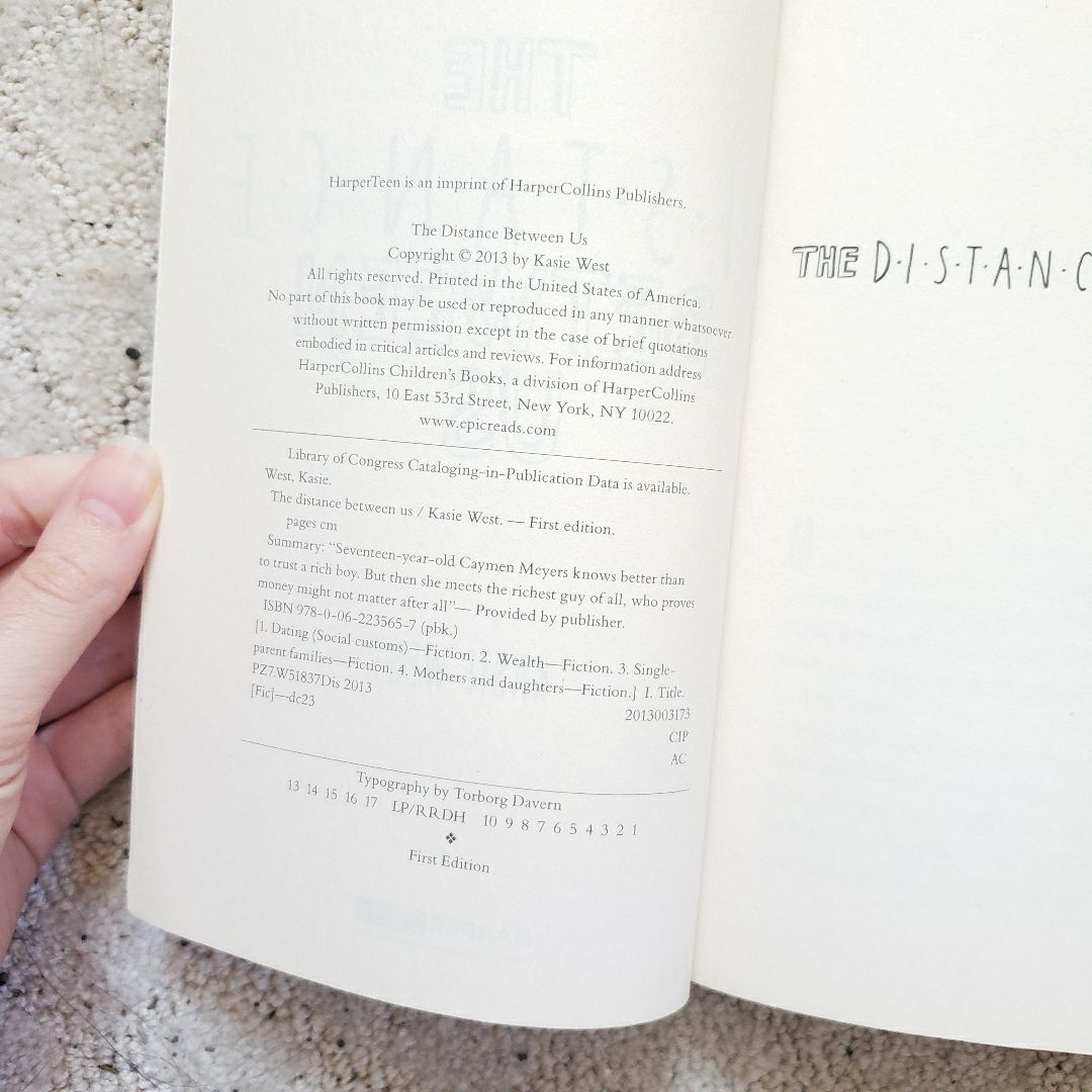 The Distance Between Us