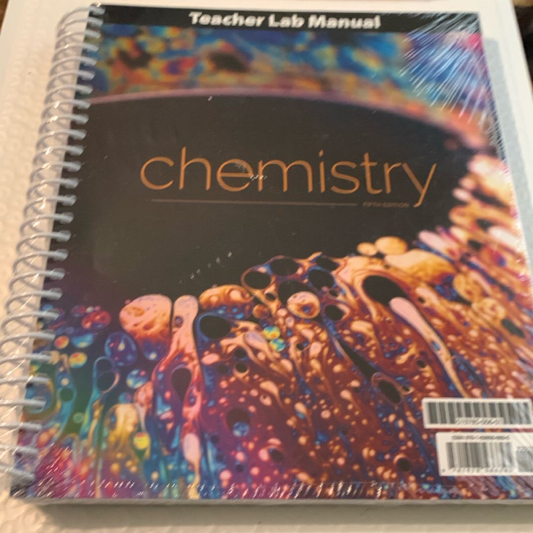 Chemistry Teacher Edition Lab Manual, 5ed