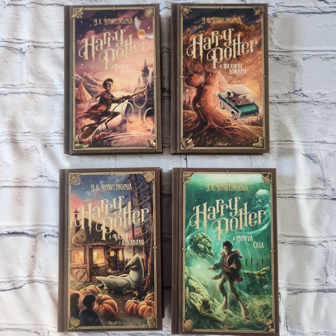 Harry Potter Book Set in Slovak 20th Anniversary Edition
