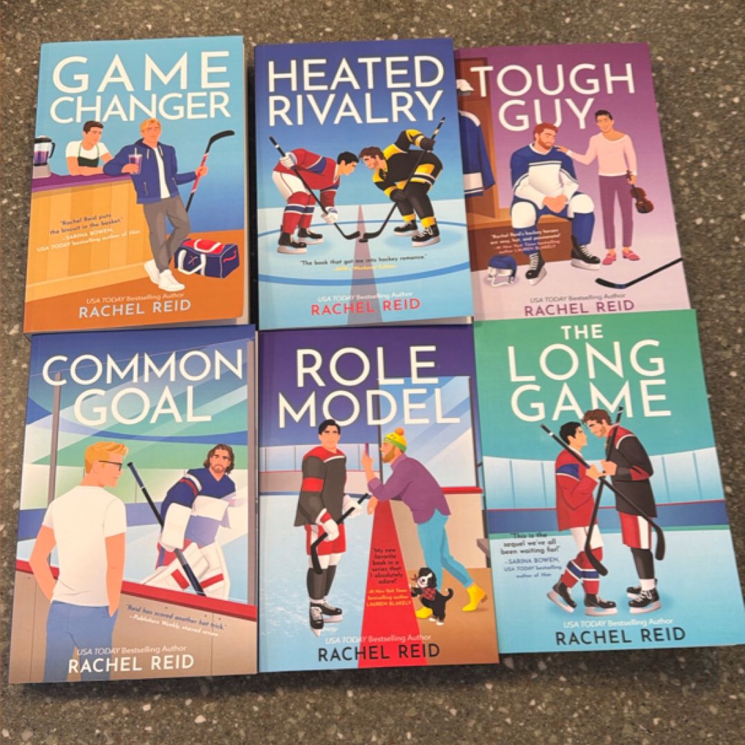STORE DISCOUNTS APPLY! Game Changers Entire Series - 6 book set - Heated Rivalry