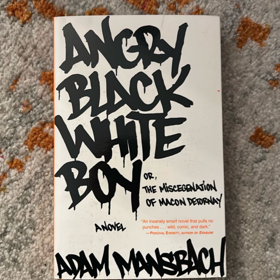 Angry Black White Boy