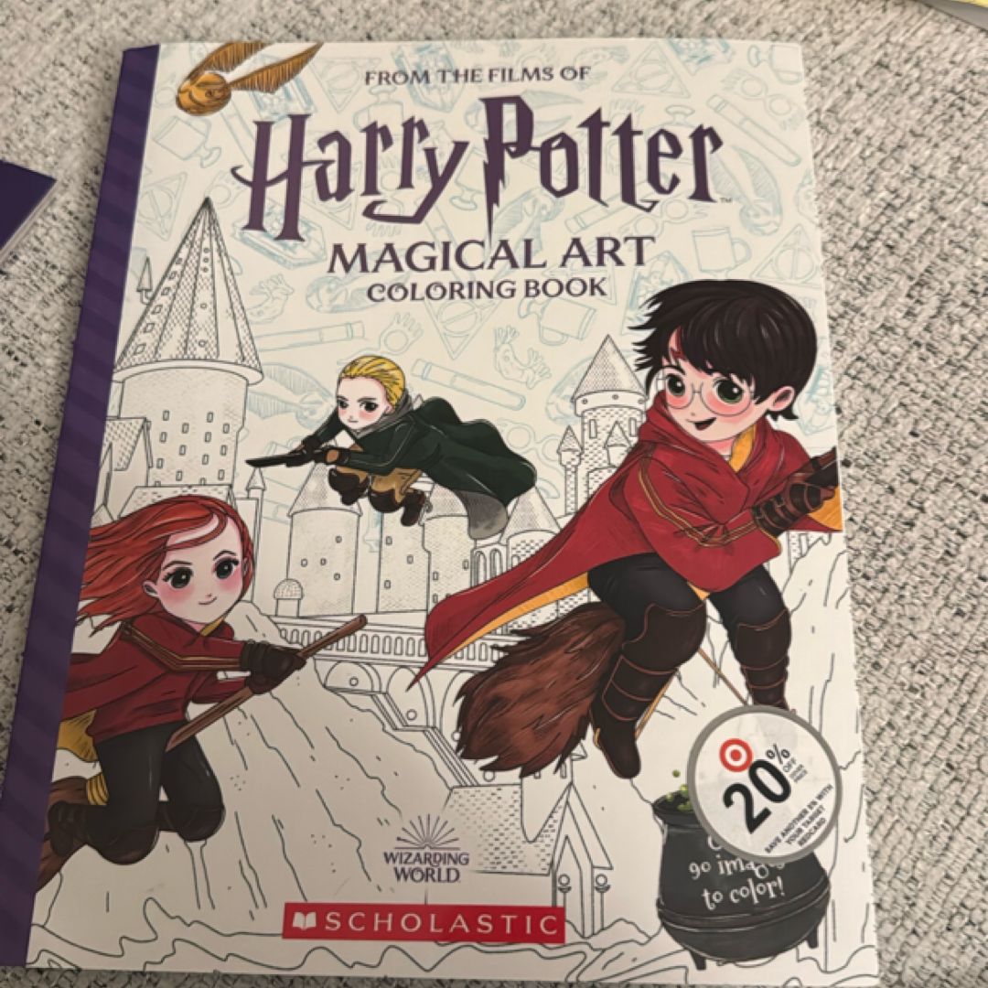 Harry Potter Magical Art Coloring Book