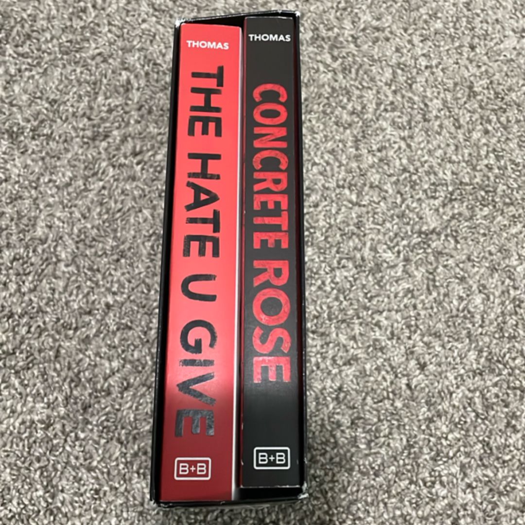 Angie Thomas Box Set: the Hate U Give and Concrete Rose